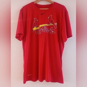 Nike St. Louis Cardinals MLB Dri-FIT Performance T-Shirt - Men's Red XL